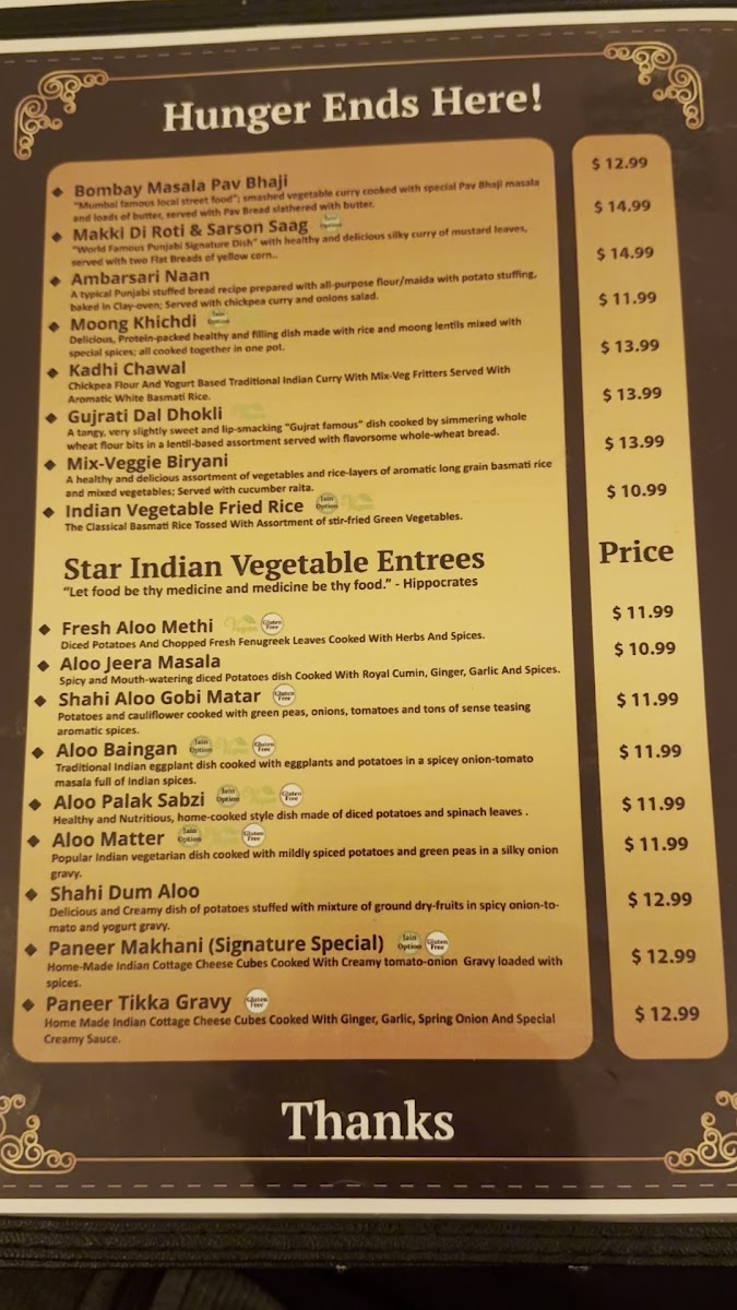 Menu Star Chaat Cuisine-3