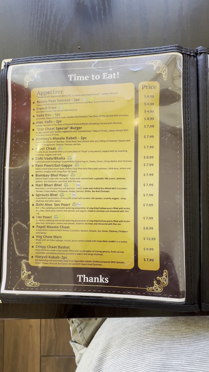 Menu Star Chaat Cuisine-8